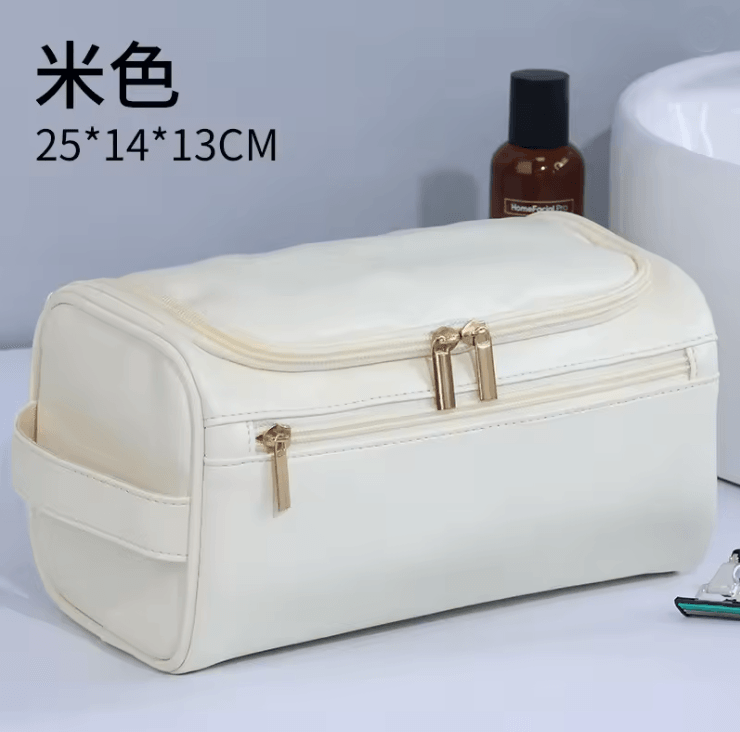 Voyager Vintage Mens Toiletry Bag Travel Organizer With Hanging Storage 8