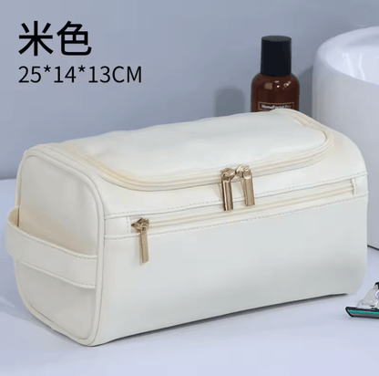 Voyager Vintage Mens Toiletry Bag Travel Organizer With Hanging Storage 8