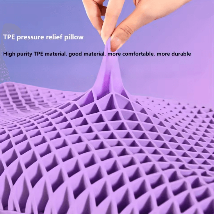 AirRest TPE Cervical Pillow Breathable Washable Neck Support 2