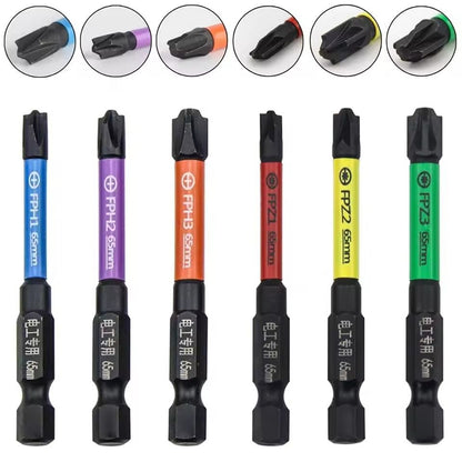 6 Piece Magnetic Screwdriver Bits Set for Circuit Breakers and Electricians