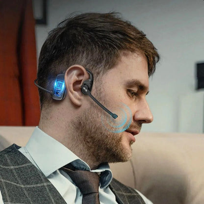 Wireless Open Ear Bluetooth Headset With Noise Canceling Microphone 2