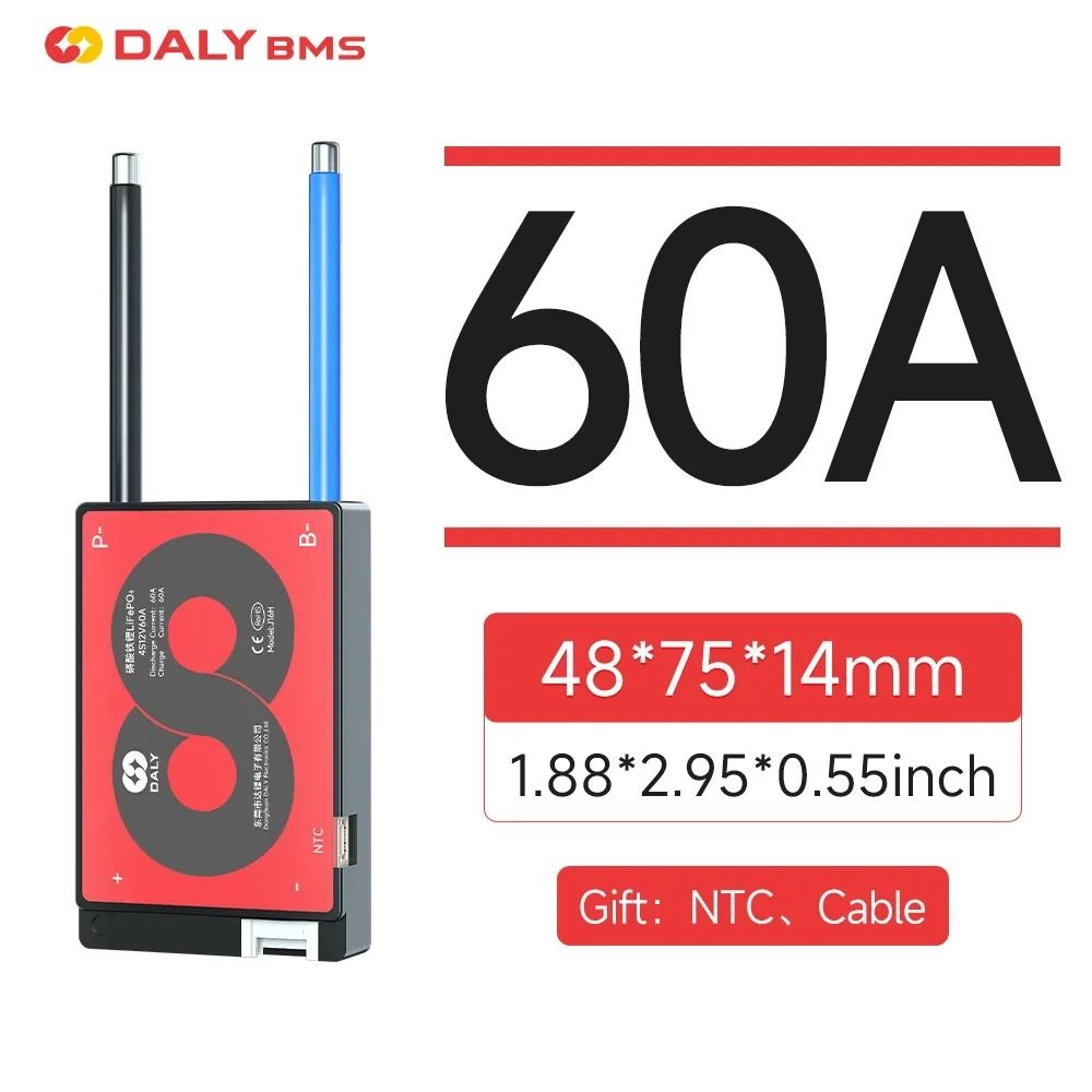 DALY BMS Liion And LiFePO4 Battery Management System With Balance Function 15A100A 9