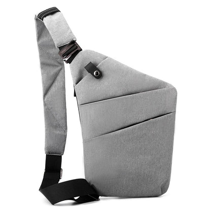 Mens AntiTheft Crossbody Chest Bag With Adjustable Strap 9
