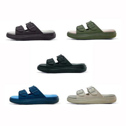 Mens Cushion Sports Slippers Comfortable Soft Sandals 0