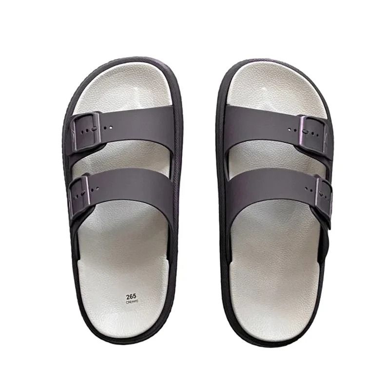 Mens Cushion Sports Slippers Comfortable Soft Sandals