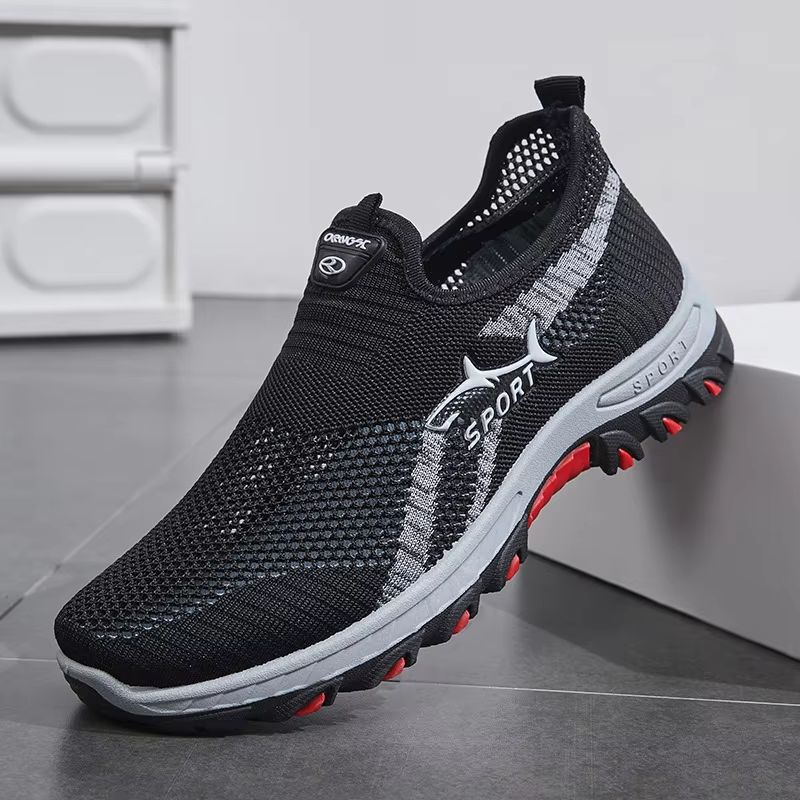 Summer Mesh Mens Sneakers  Lightweight Breathable Walking  Hiking Shoes For Everyday Comfort 1