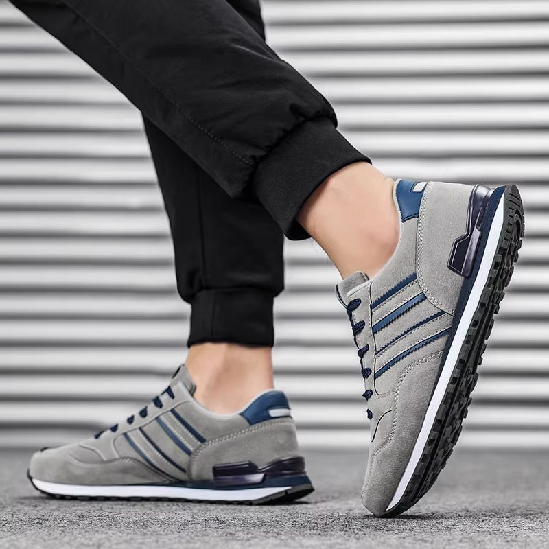 Mens Casual Artificial Leather Shoes  Lightweight Breathable Flats  Sneakers For Everyday Comfort 2