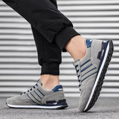 Mens Casual Artificial Leather Shoes  Lightweight Breathable Flats  Sneakers For Everyday Comfort 2