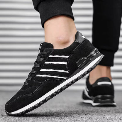 Mens Casual Artificial Leather Shoes  Lightweight Breathable Flats  Sneakers For Everyday Comfort 4