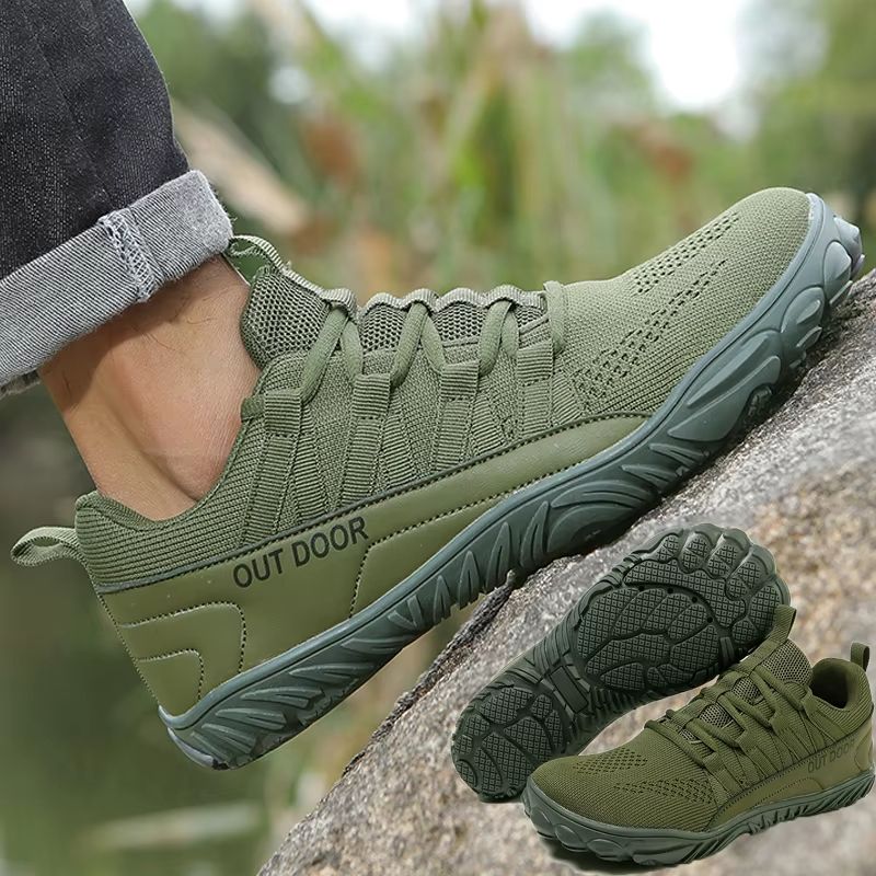 Wide Fit Hiking Shoes – Plus Size Barefoot Sneakers for Outdoor Sports, Yoga & Everyday Comfort