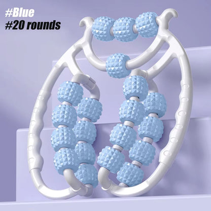 12Wheel Leg Massager  MultiFunctional Manual Massage Roller For Legs Arms And Muscle Relaxation 11