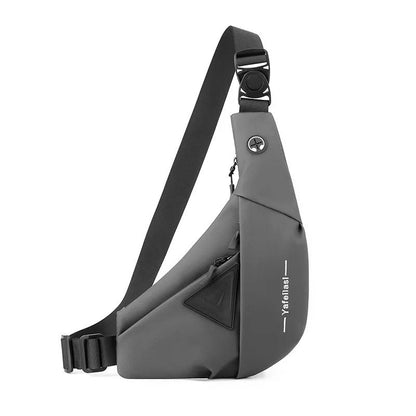 Mens Sling Chest Bag Small Crossbody Shoulder Messenger Travel Pack 10
