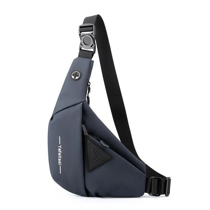 Mens Sling Chest Bag Small Crossbody Shoulder Messenger Travel Pack 7