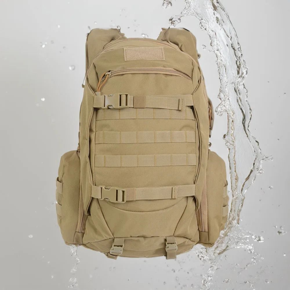 45L Waterproof Tactical Backpack Outdoor Rucksack For Hiking Camping And Fishing 2