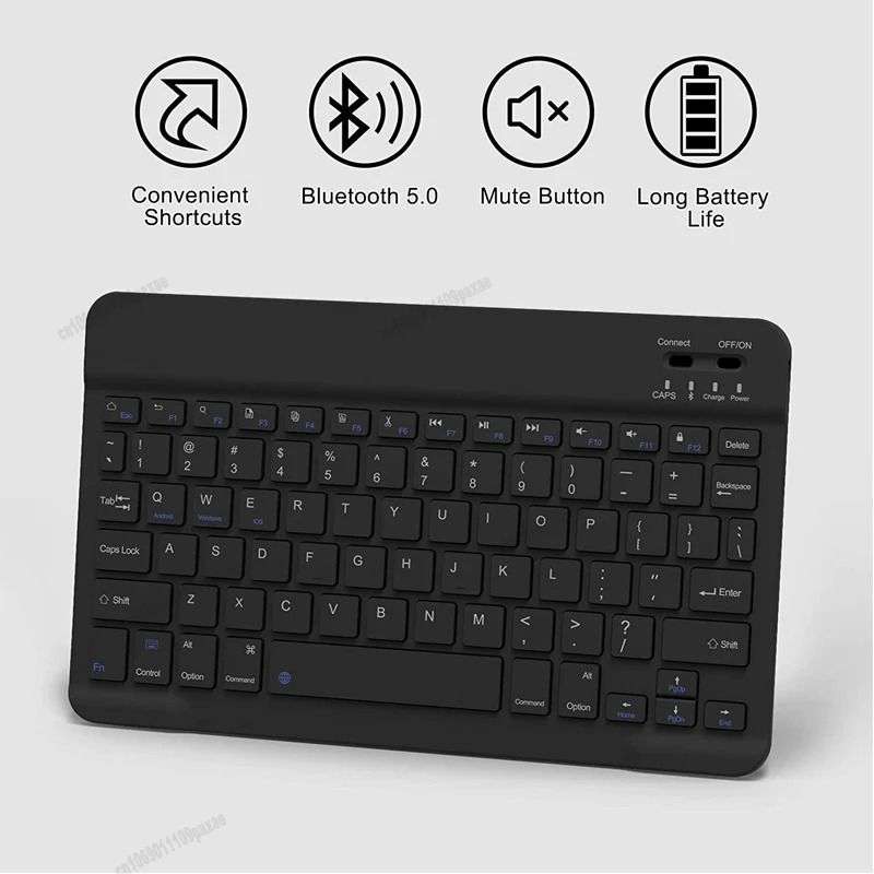 Tablet Case With Detachable Keyboard For Samsung Galaxy Tab A9 Plus A8 S6 Lite S7 S8 S9 S10 And FE  5