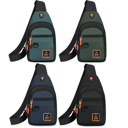 Mens Waterproof Crossbody Bag  Outdoor Hiking Cycling  Travel Chest Shoulder Backpack 5