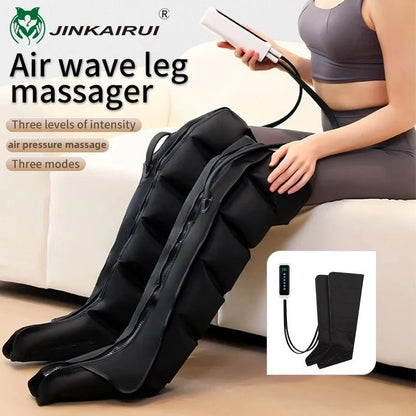 Electric Air Pressure Leg Massager With Kneading Squeeze And Remote Control 8