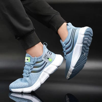 Mens Breathable Sport Sneakers  Lightweight Outdoor Running Walking  Jogging Shoes 1