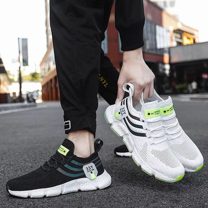 Mens Breathable Sport Sneakers  Lightweight Outdoor Running Walking  Jogging Shoes 3