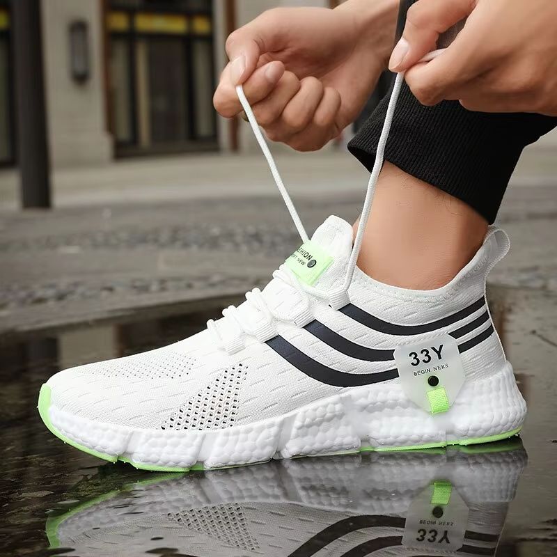 Mens Breathable Sport Sneakers  Lightweight Outdoor Running Walking  Jogging Shoes 6