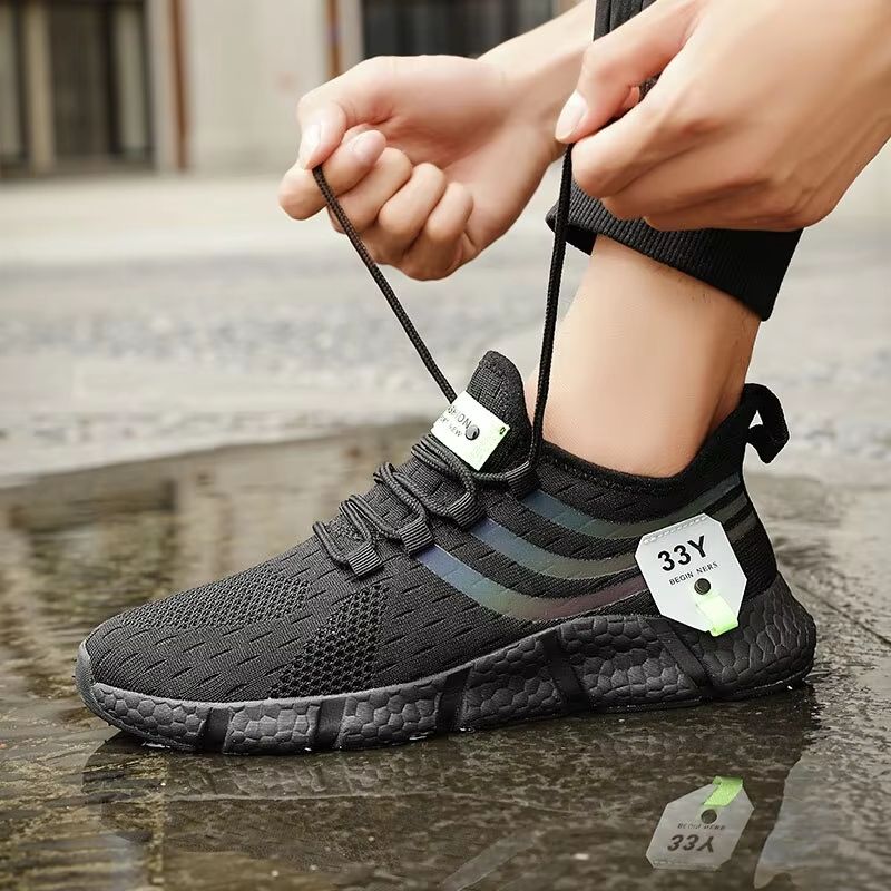 Mens Breathable Sport Sneakers  Lightweight Outdoor Running Walking  Jogging Shoes 10