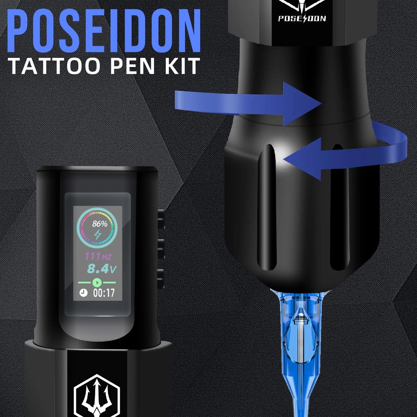 Wireless Tattoo Pen Kit Professional Machine For Permanent Makeup And Body Art 4