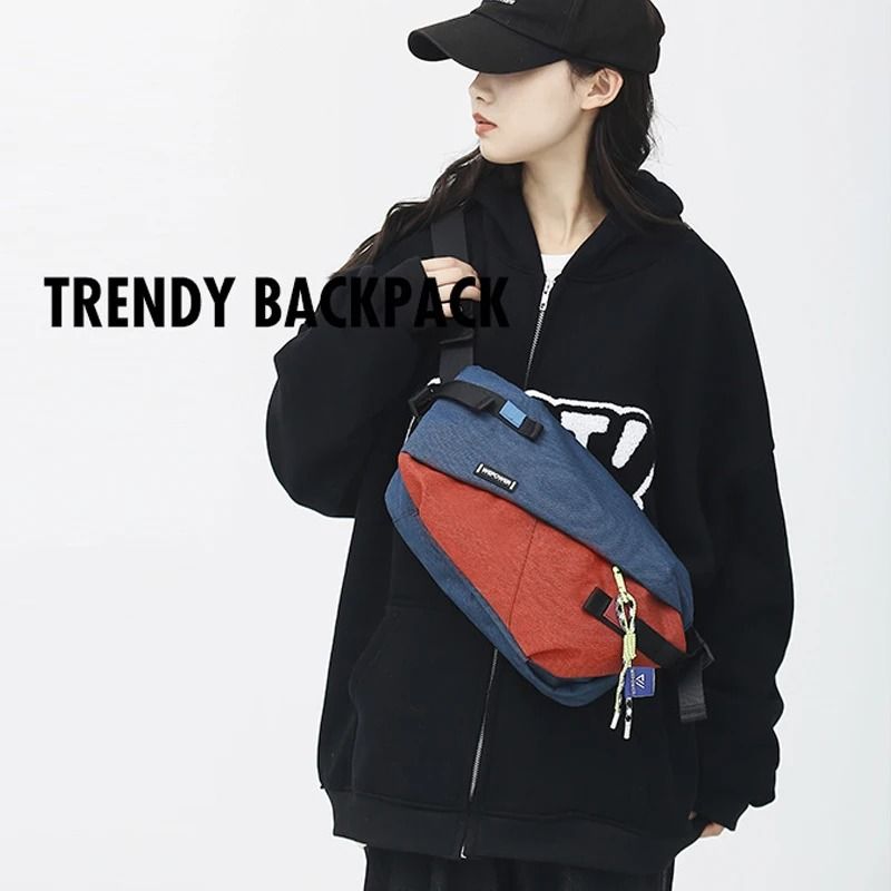 Unisex Nylon Waist Pack Crossbody Chest Bag For Travel And Outdoor Use 5