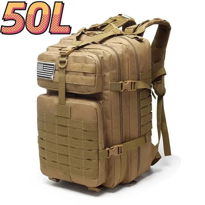 30L 50L Waterproof Tactical Backpack For Hiking Camping And Outdoor Sports 19