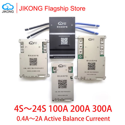 JIKONG Smart BMS With Active Balance  8S To 24S Battery Management System For LiFePO4 LiIon  LTO Pa 1