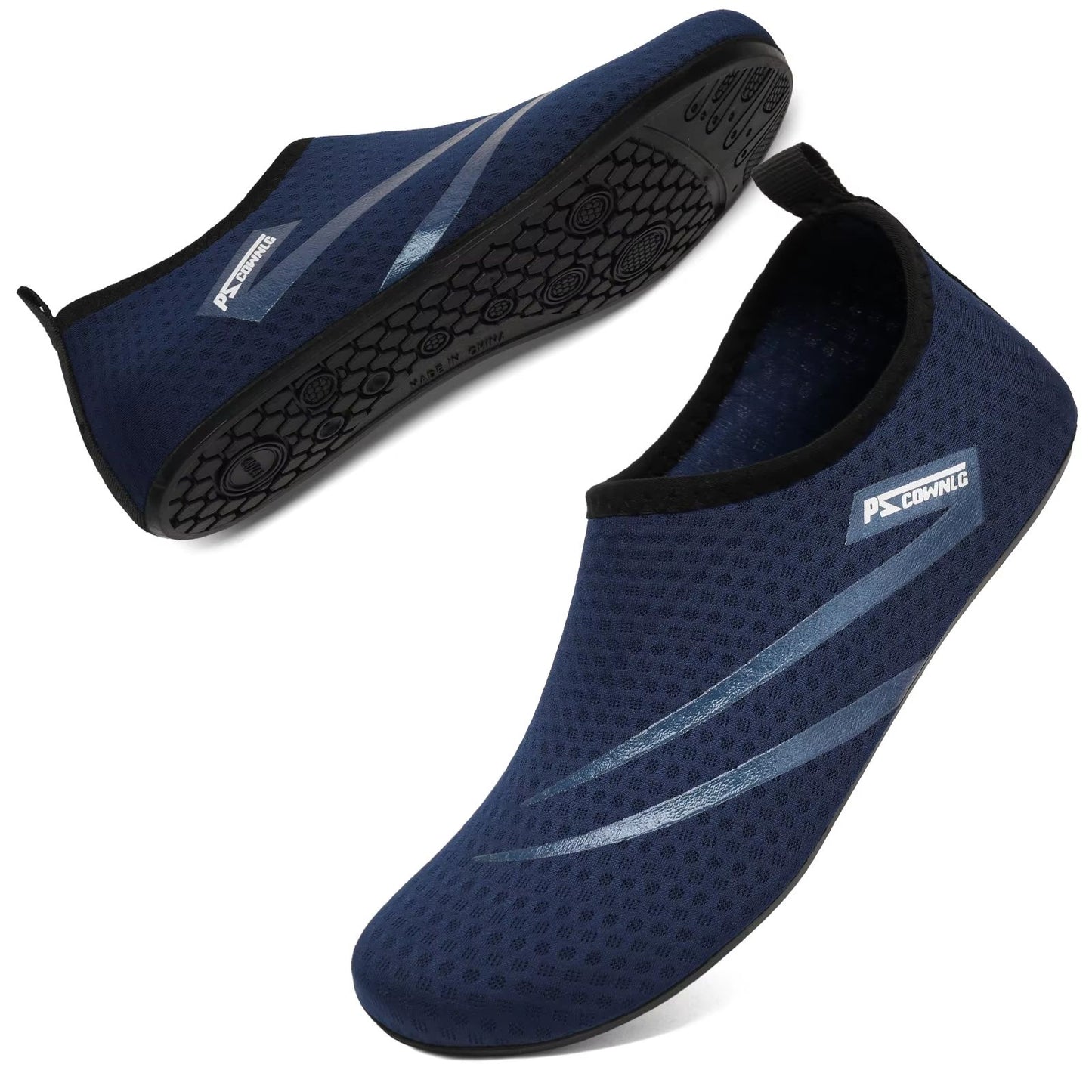 Unisex Water Sports Shoes  QuickDry Barefoot Aqua Socks SlipOn For Swimming Yoga  Beach Activities 9