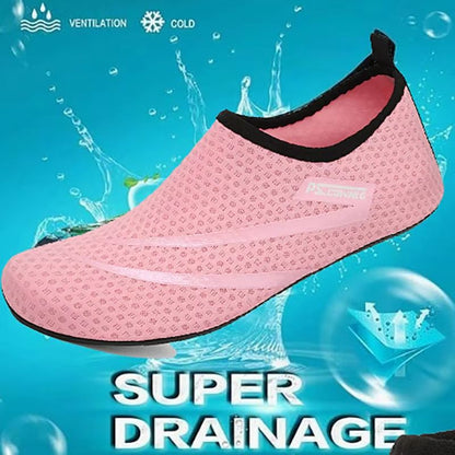 Unisex Water Sports Shoes  QuickDry Barefoot Aqua Socks SlipOn For Swimming Yoga  Beach Activities 5
