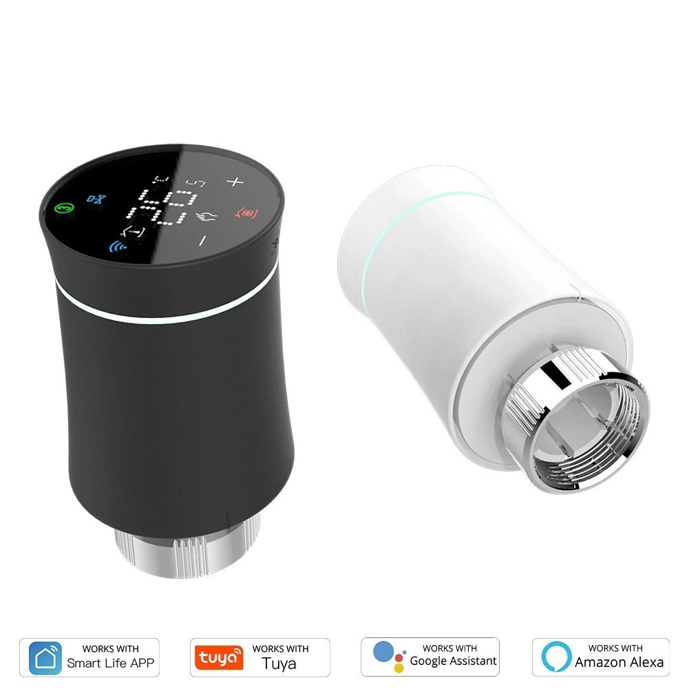 Smart ZigBee Radiator Thermostat Valve with Programmable Temperature Control