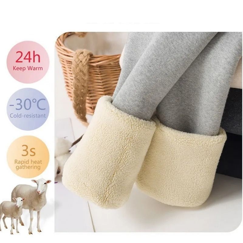 High Waist Fleece Lined Winter Leggings With Pocket And Butt Lift 2