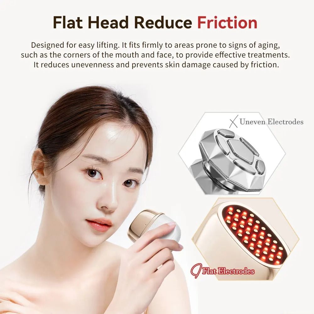 Multi Polar RF EMS Skin Tightening Device with LED Light Therapy