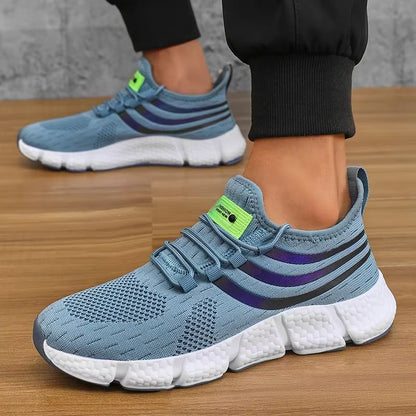 Mens Casual Sports Sneakers  Breathable Lightweight AntiSlip Shoes For Running Walking  Daily Wear 2