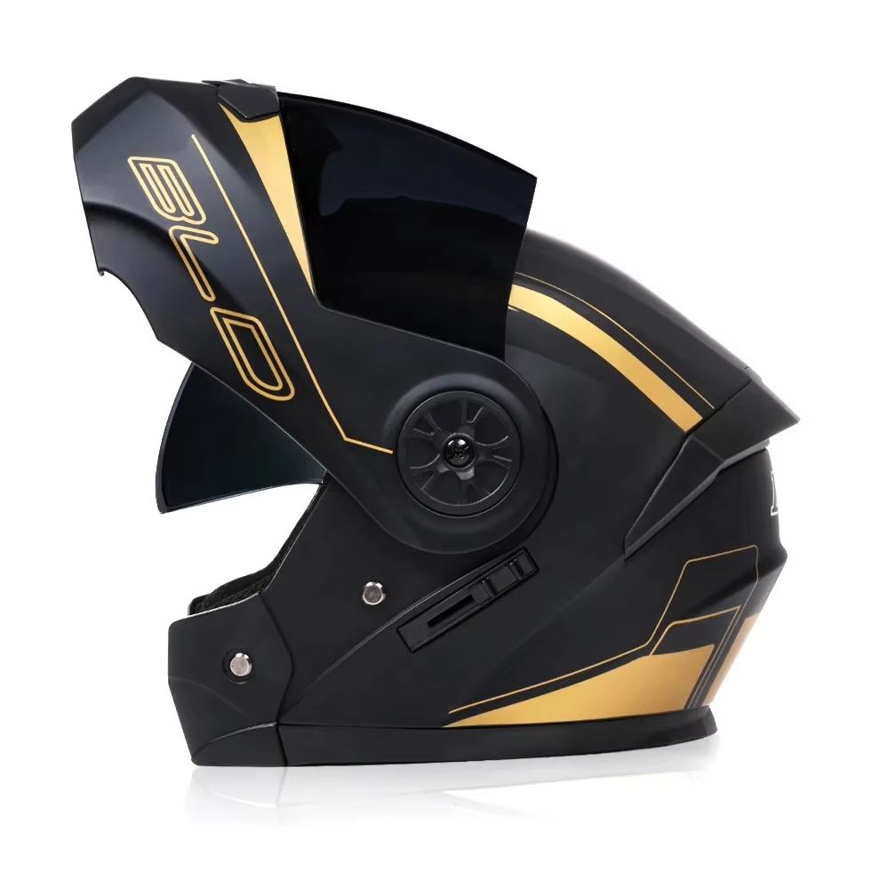 Dual Lens Modular Motorcycle Helmet  FlipUp Full Face Motocross Racing Helmet For Men  Women 9