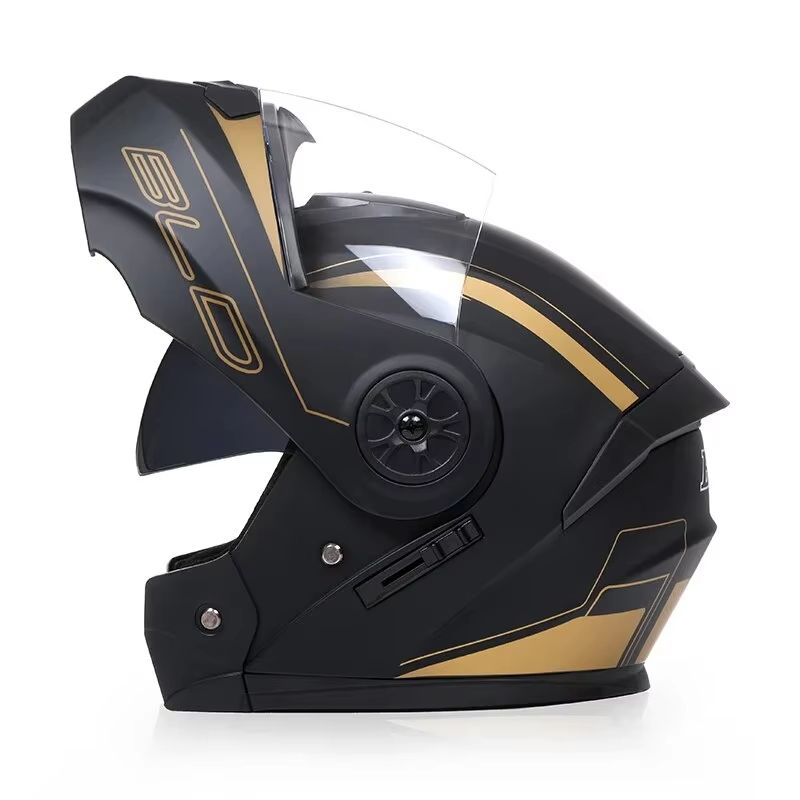 Dual Lens Modular Motorcycle Helmet  FlipUp Full Face Motocross Racing Helmet For Men  Women 7