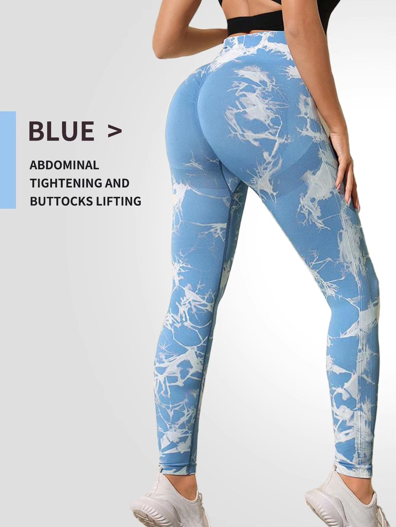 Womens Seamless High Waist Yoga Pants  Push Up Fitness Leggings For Gym Workout  Daily Wear 8