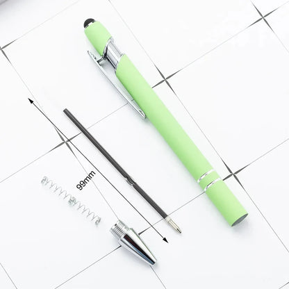Wholesale Metal Ballpoint Pens With Touch Screen Tip Office School Promotional Advertising Pen With 1