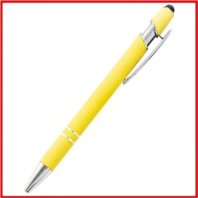 Wholesale Metal Ballpoint Pens With Touch Screen Tip Office School Promotional Advertising Pen With 2