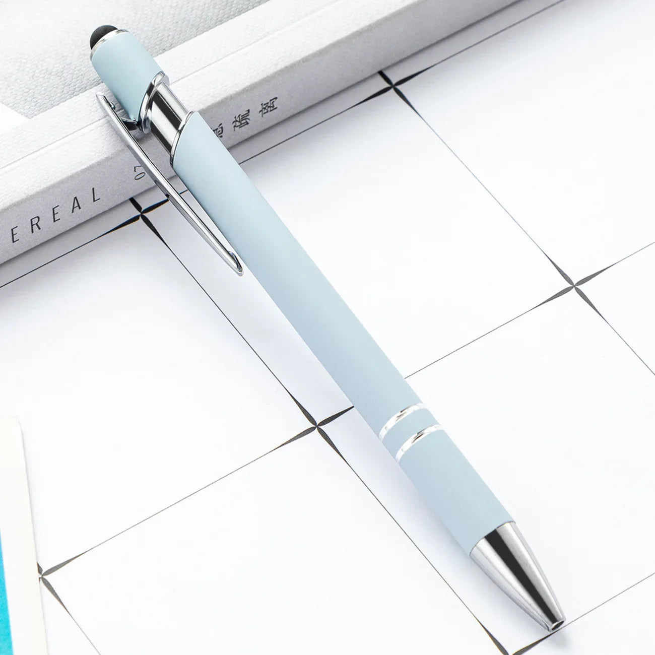 Wholesale Metal Ballpoint Pens with Touch Screen Tip, Office, School, Promotional Advertising Pen with Custom Logo