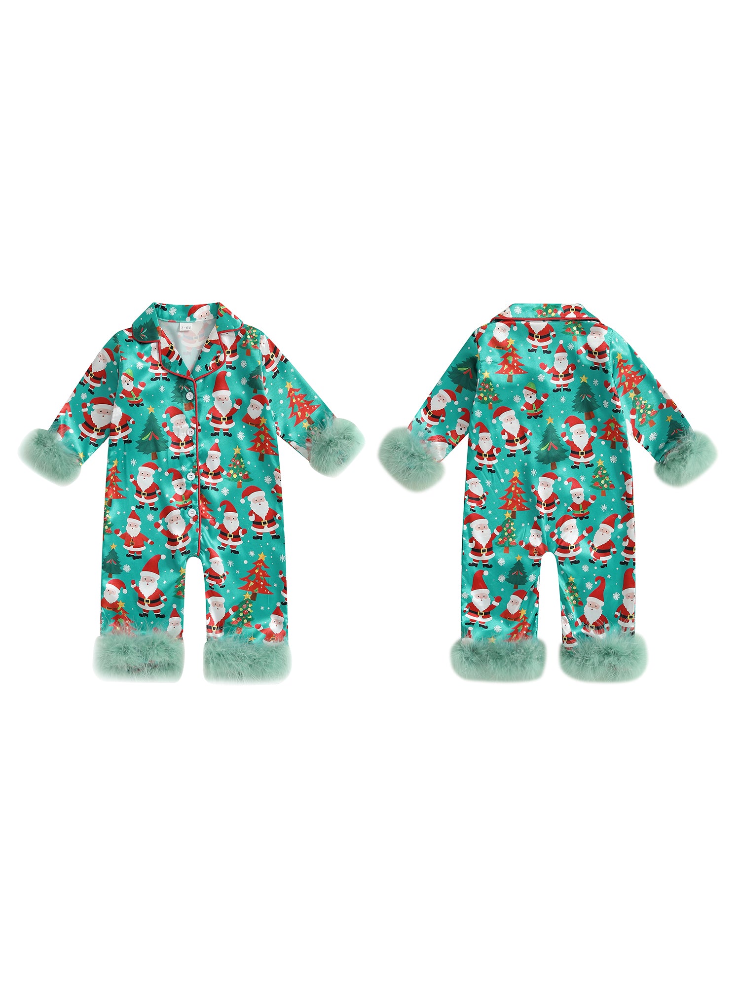 Cozy Reindeer Print Fleece Footed Sleeper Toddler Christmas Jumpsuit Pajamas With Zipper Front  Hoo 2