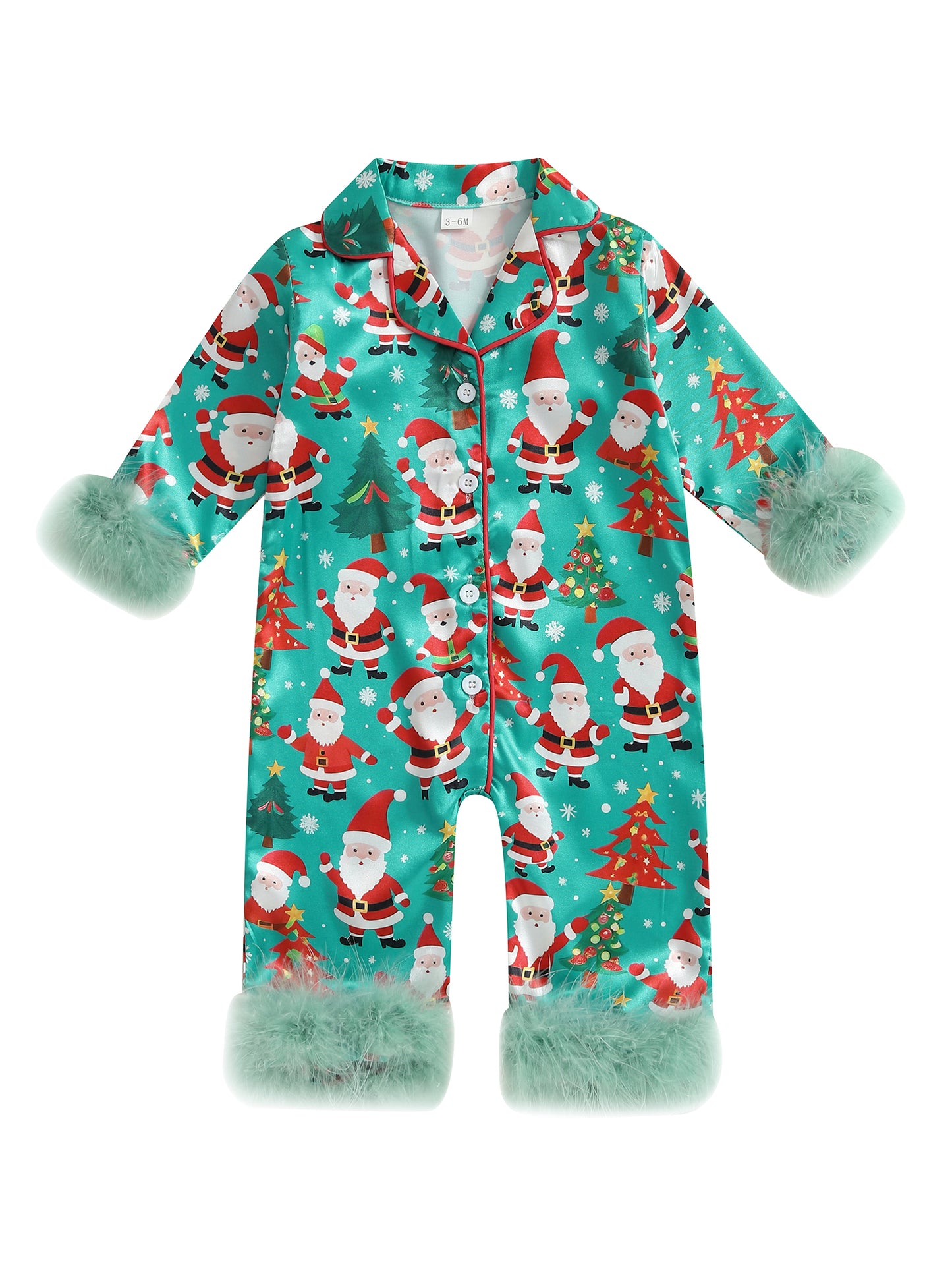 Cozy Reindeer Print Fleece Footed Sleeper Toddler Christmas Jumpsuit Pajamas With Zipper Front  Hoo 1