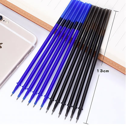 Premium Black  Blue Ink Gel Pen Set Ball Tip Magic Pen With Eraser Erasable Pens With Refills  Extr 3