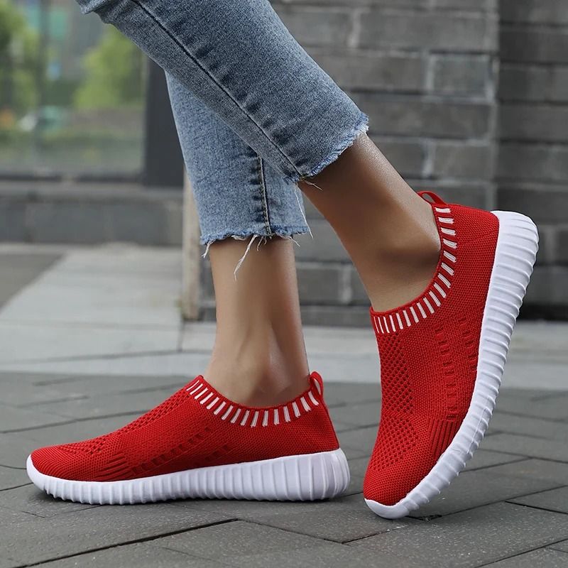 Womens Breathable Mesh Casual Sneakers
