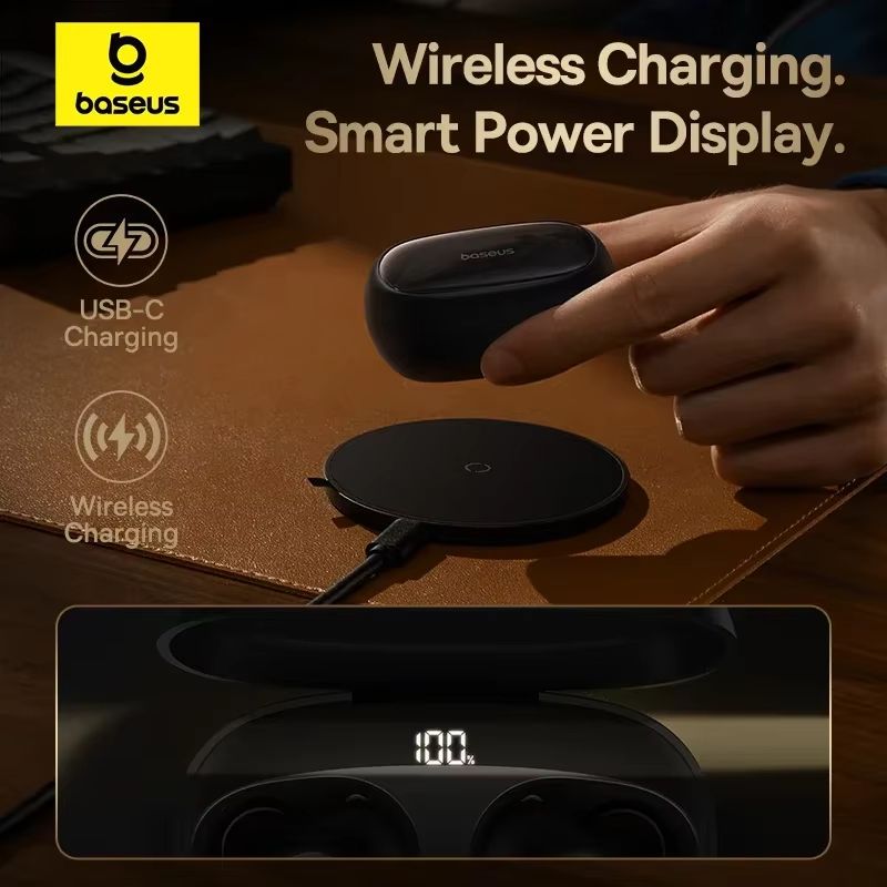 Baseus Bowie MA10 Pro ANC Wireless Earbuds With 48dB Hybrid Noise Cancelling And Bluetooth 53 4