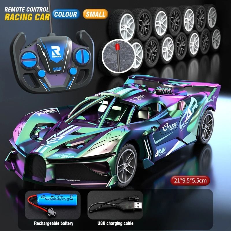 Remote Control Drift Racing Car 4CH High-Speed Sportscar Toy for Kids