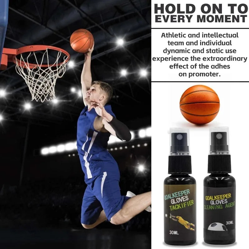 Max Grip 30ml Spray NonSlip Tackifier For Football Gloves Basketball  Goalkeeper Gloves  Cleaning A 3