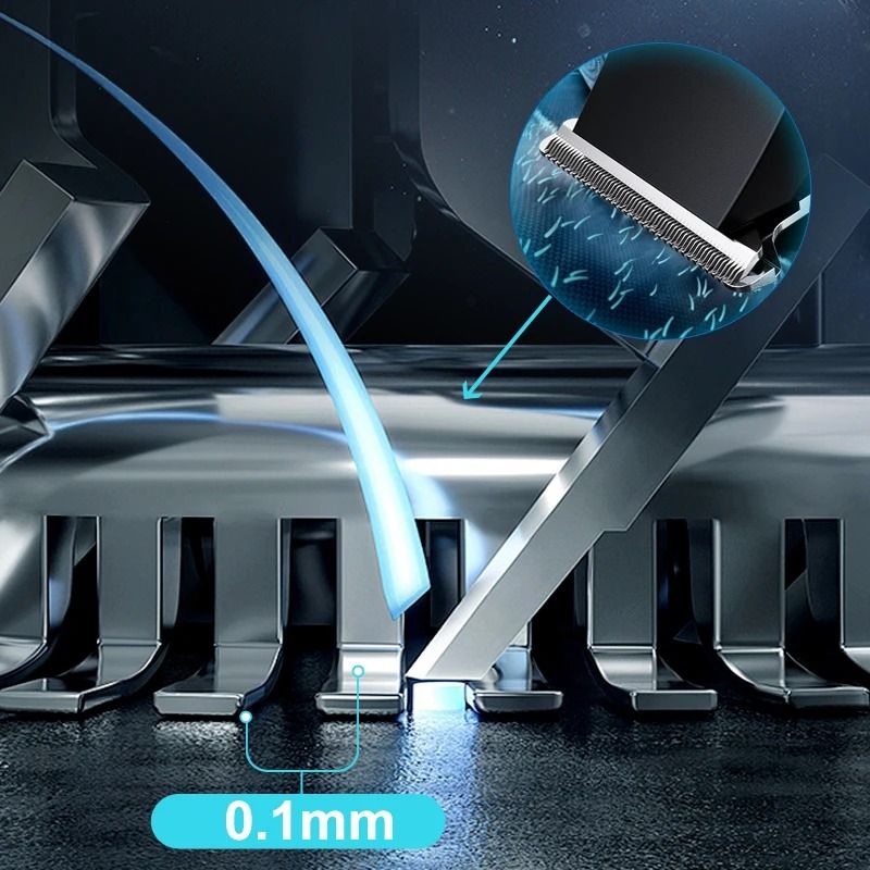 Electric Hair Clipper With Adjustable Cutter Head And USB Charging 2