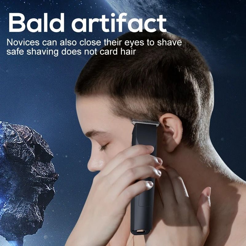 Electric Hair Clipper With Adjustable Cutter Head And USB Charging 4